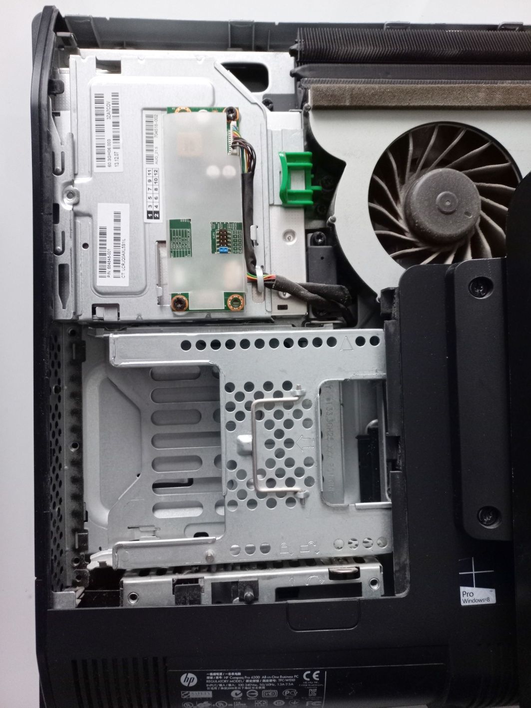 HP Compaq Pro 6300 PC i5-3470S 4GB RAM bez dysku