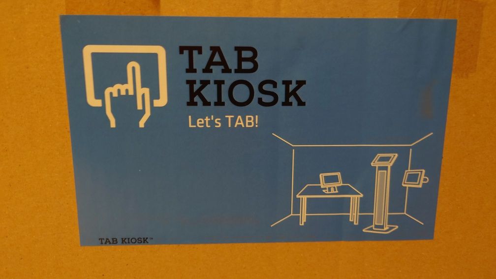 Tabkiosk tabletop classic-Stojak biurkowy do tabletu Samsung Tab A10.1