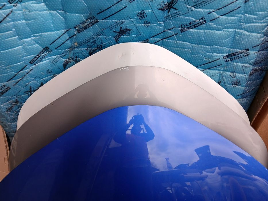 Maska pokrywa silnika TOYOTA CHR C-HR kolor 1G3 biala perla 070 040