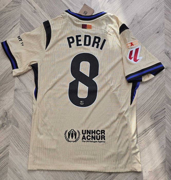 koszulka FC BARCELONA x KOBE wyjazd 25/26 PEDRI 8! meczowa S, L slim!