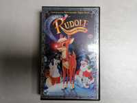 RUDOLF Czerwononosy Renifer kaseta VHS