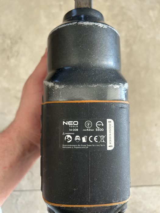Klucz pneumatyczny Neo 2000Nm z przewodem