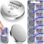 Bateria CR2032 litowa 3V MAXELL 1szt hologram oryginalna