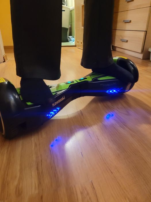 Deskorolka elektryczna hoverboard KAWASAKI KX PRO 6.5D jak nowa!