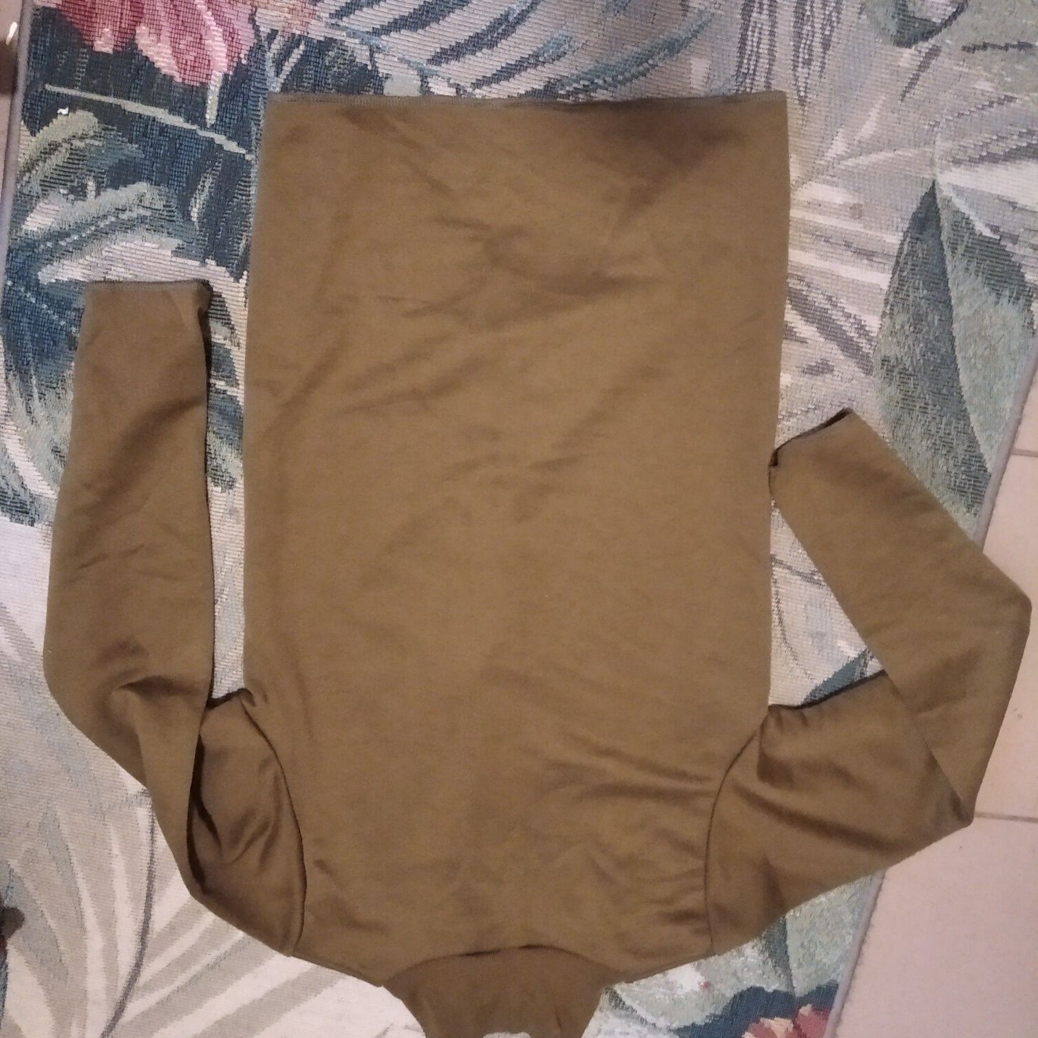 Bluzka damska khaki rozmiar L/XL sznurowana