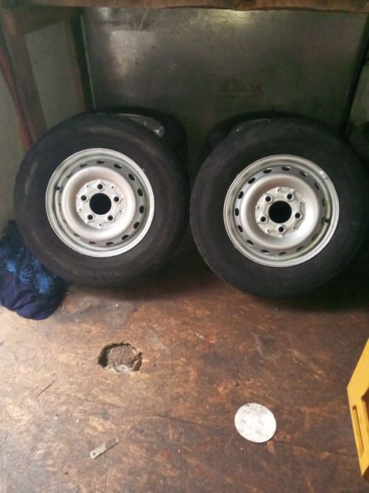 Диски з резиною гумою скатами 225х70х15с спринтер лт35 кубик гелик