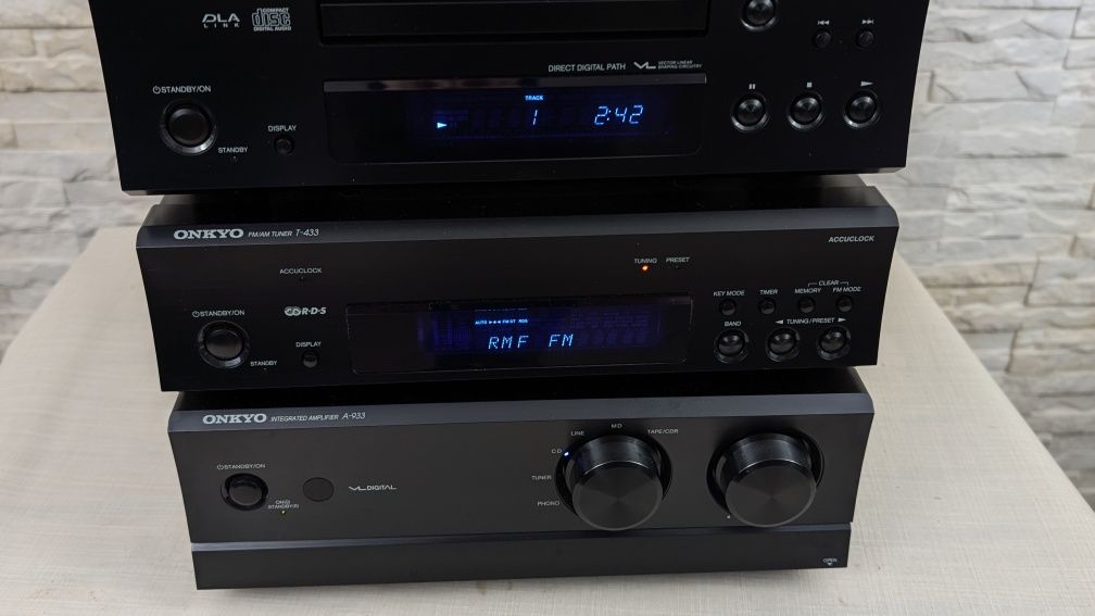 Onkyo A-933 /  T-433 / C-733 Audiofilska wieża stereo