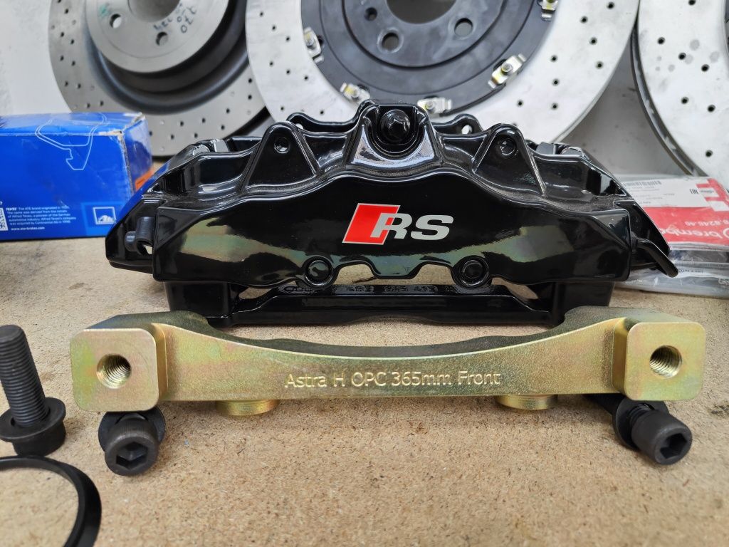 Opel Astra H Zafira B swap hamulców przód 365mm brembo 8 tłoczków