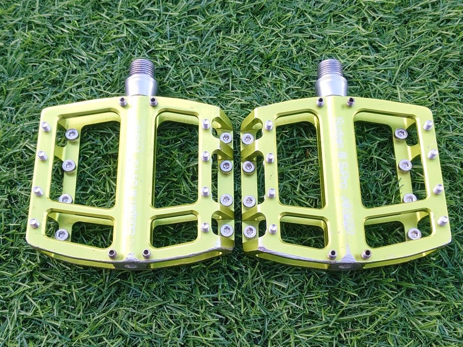 Pedały platformowe, platformy NC-17 Sudpin III S-Pro zielone