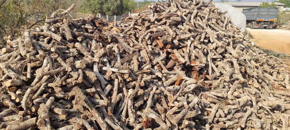 Lenha para lareira tonelada