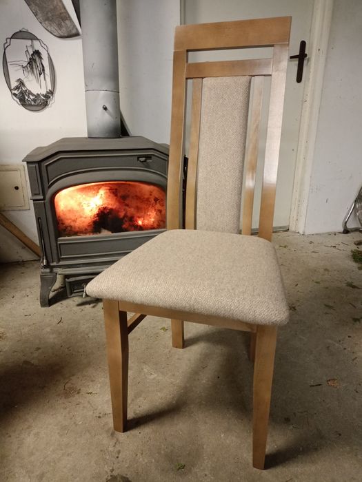 Krzesło, krzesła drewniane do salonu, jadalni, nowe  z gwarancją