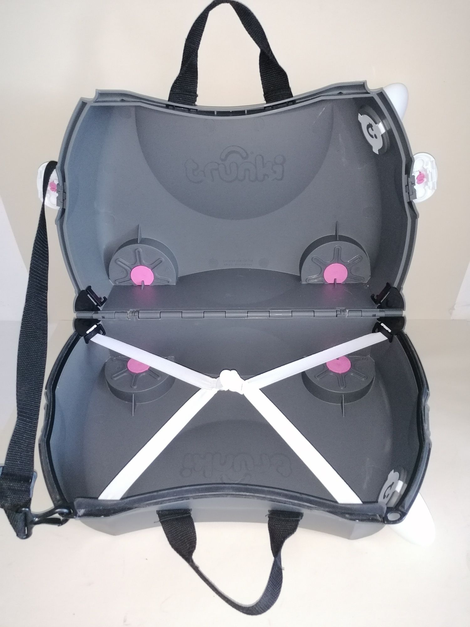 Trunki  Jeżdżąca Walizka Jeździk 3w1 Kotek Benny