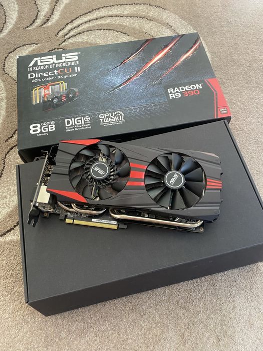 Видеокарта R9 390 8 gb Asus Под ремонт