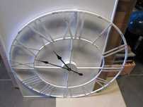 Zegar ścienny metalowy 60cm śr metalowy Antic by Casa Chic