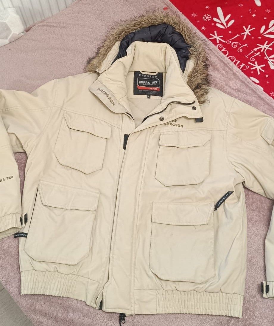 Zimowa kurtka Bergson L/XL+ gratis marynarka New MEN