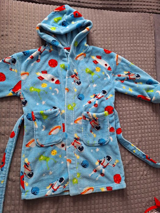 Szlafrok dziecięcy ciepły rozmiar 110