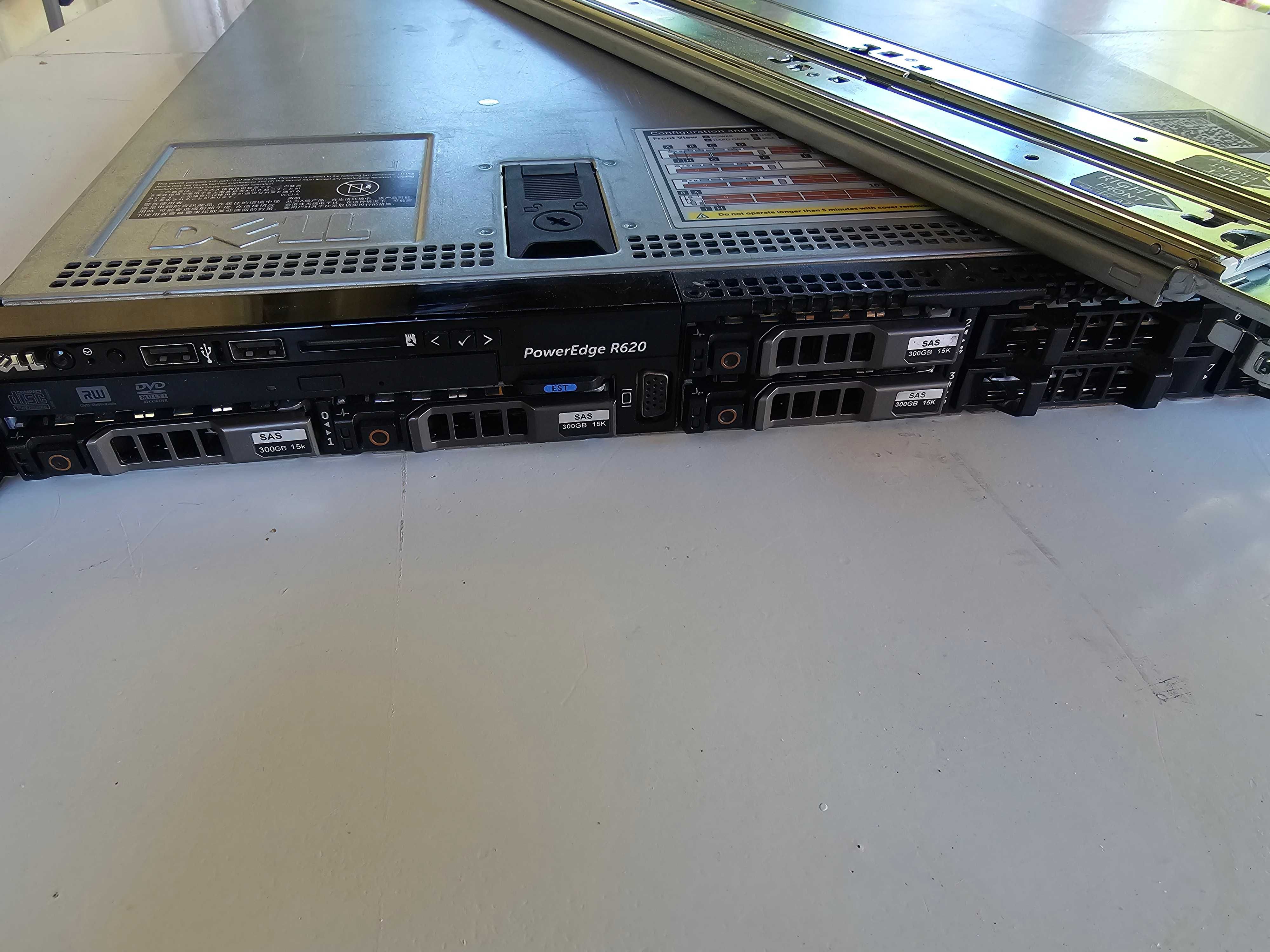 Dell PowerEdge R620 – 2x E5-2658 v2 / 320 GB RAM / iDRAC Ent /H710Mini