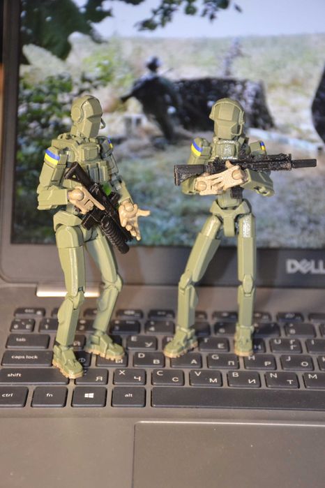 Рухома фігурка солдата D.Army 13 (робот Dummy 13, Lucky 13)