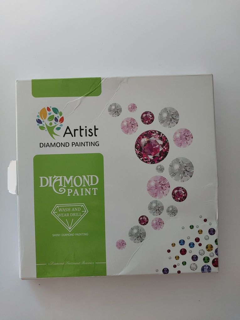 Diamentowe Lusterko mandala do malowania diamentowego