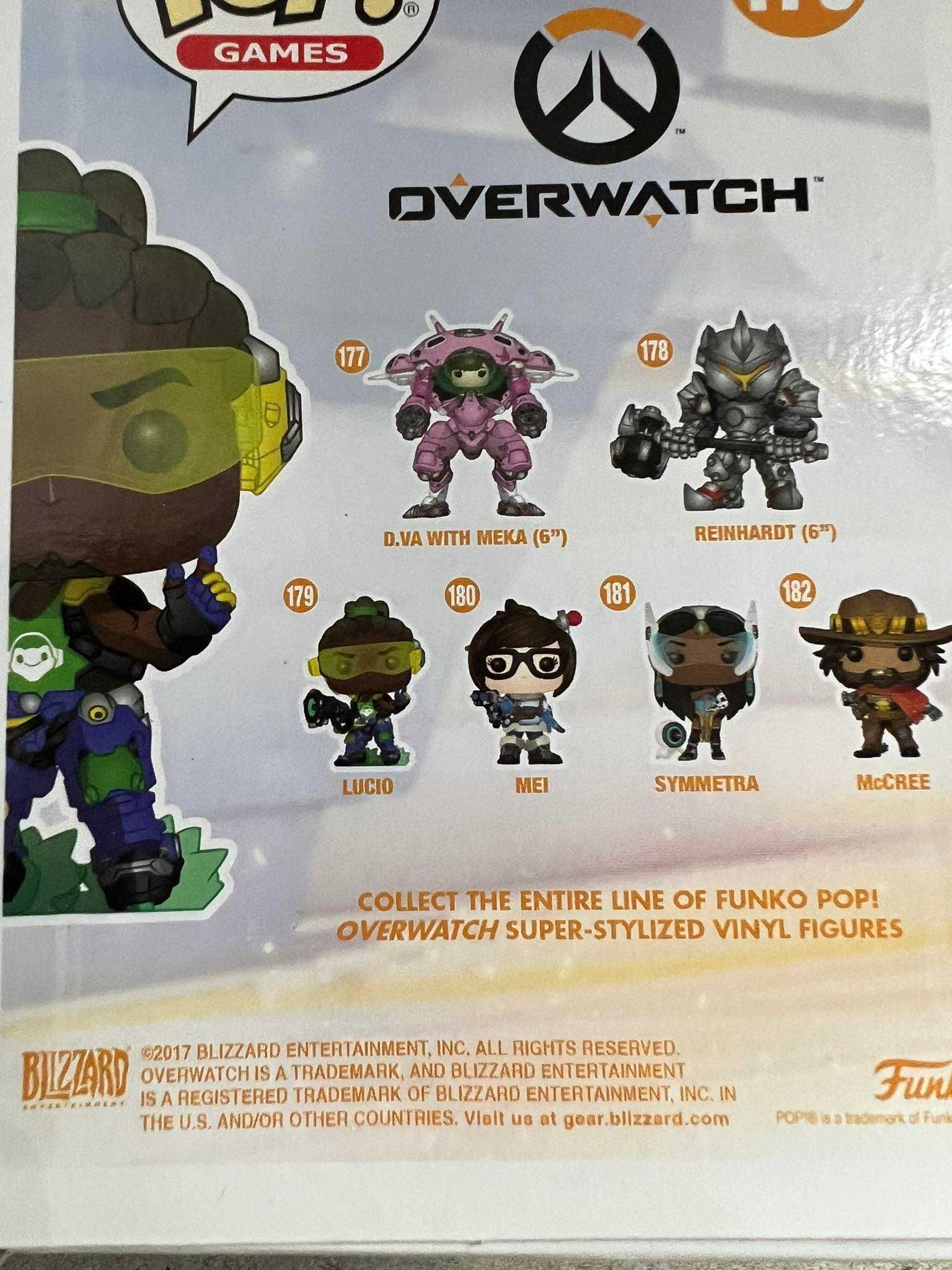 Figurka kolekcjonerska Funko POP Games 179 LUCIO Overwatch 2017