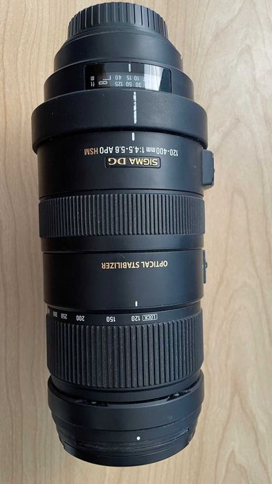 Sigma 120-400mm f/4.5-5.6 DG OS HSM Contemporary - Canon EF Fit