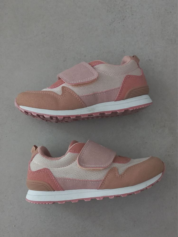 Buty na rzepy adidasy reserved 27 rozowe