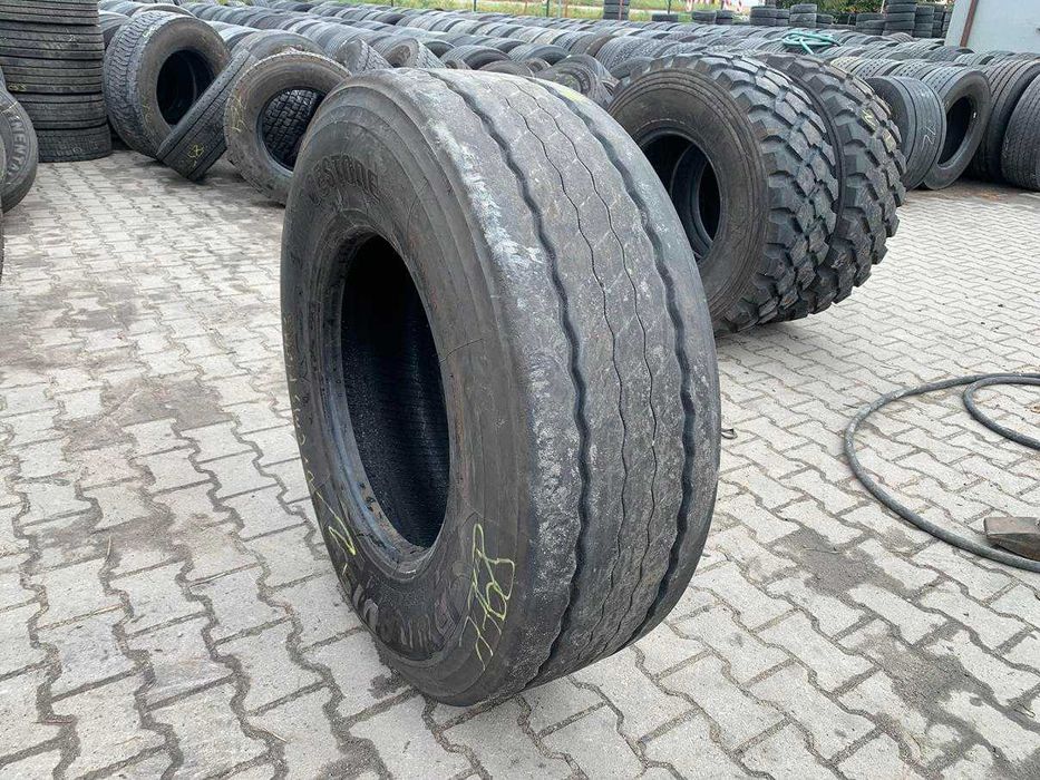 Opona używana 385/65R22.5 BRIDGESTONE DURAVIS R-TRAILER 002 / 11-12mm