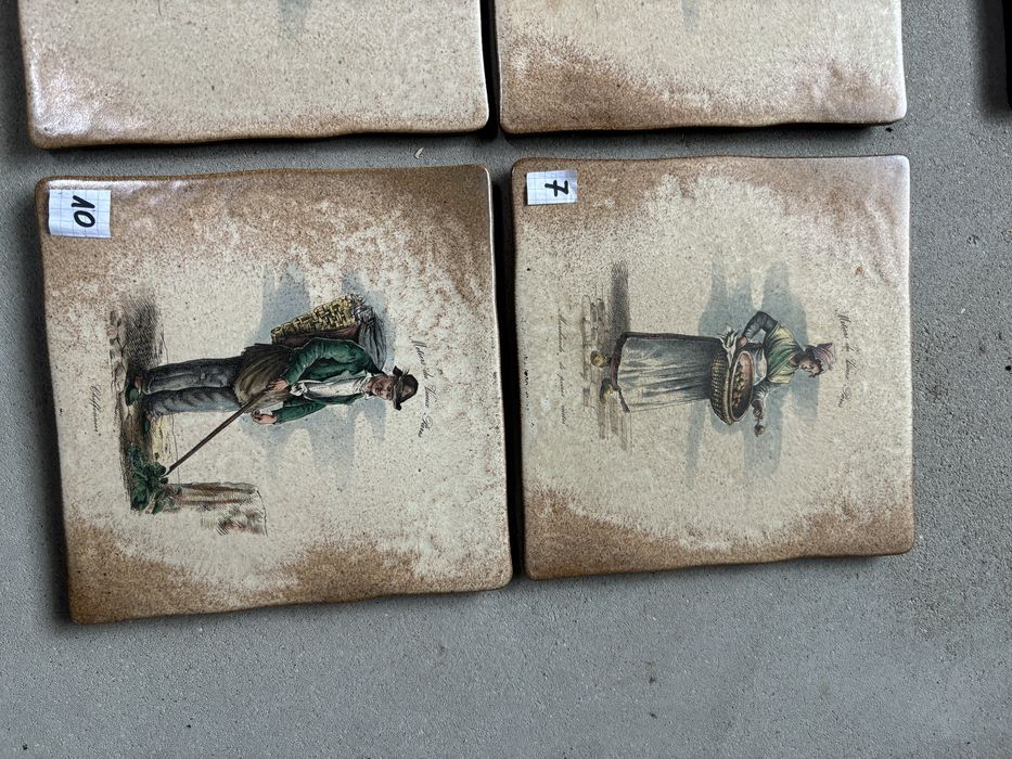 Ceramiczne obrazki.