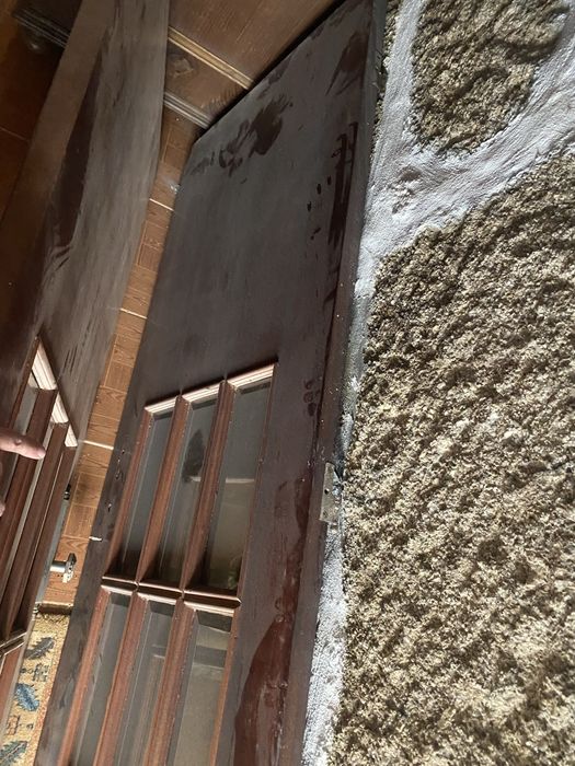 Portas de madeira com vidro