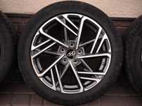 →Felgi+opony Hyundai Tucson 18x7,5 ET52 5x114,3 Continental idealne