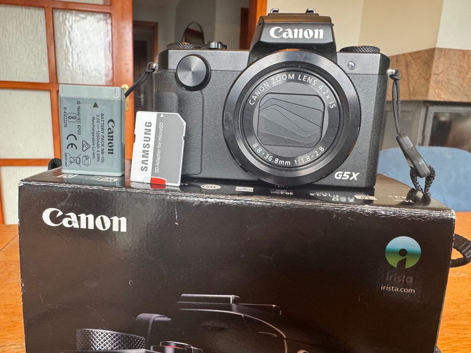 Canon PowerShot G5 X - stan idealny, czysta optyka