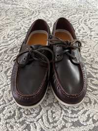 Timberland buty męskie mokasyny nowe skórzane brązowe ciemne 42