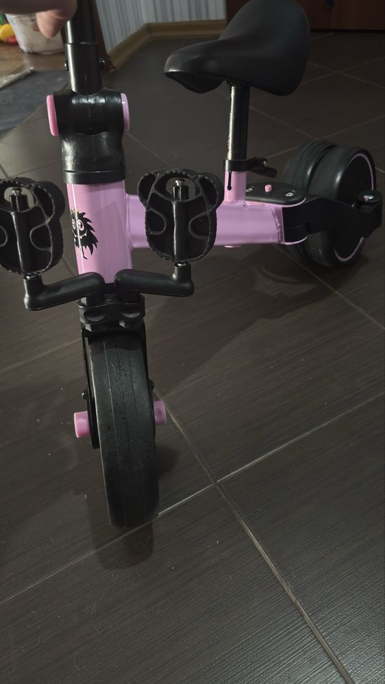 Беговел велосипед 3 в 1 Kidwell PICO Pink