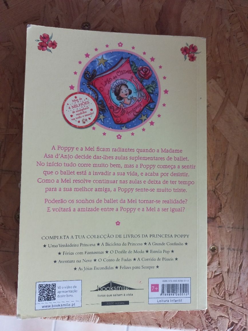 Livro Princesa Poppy - Sonhos de Ballet