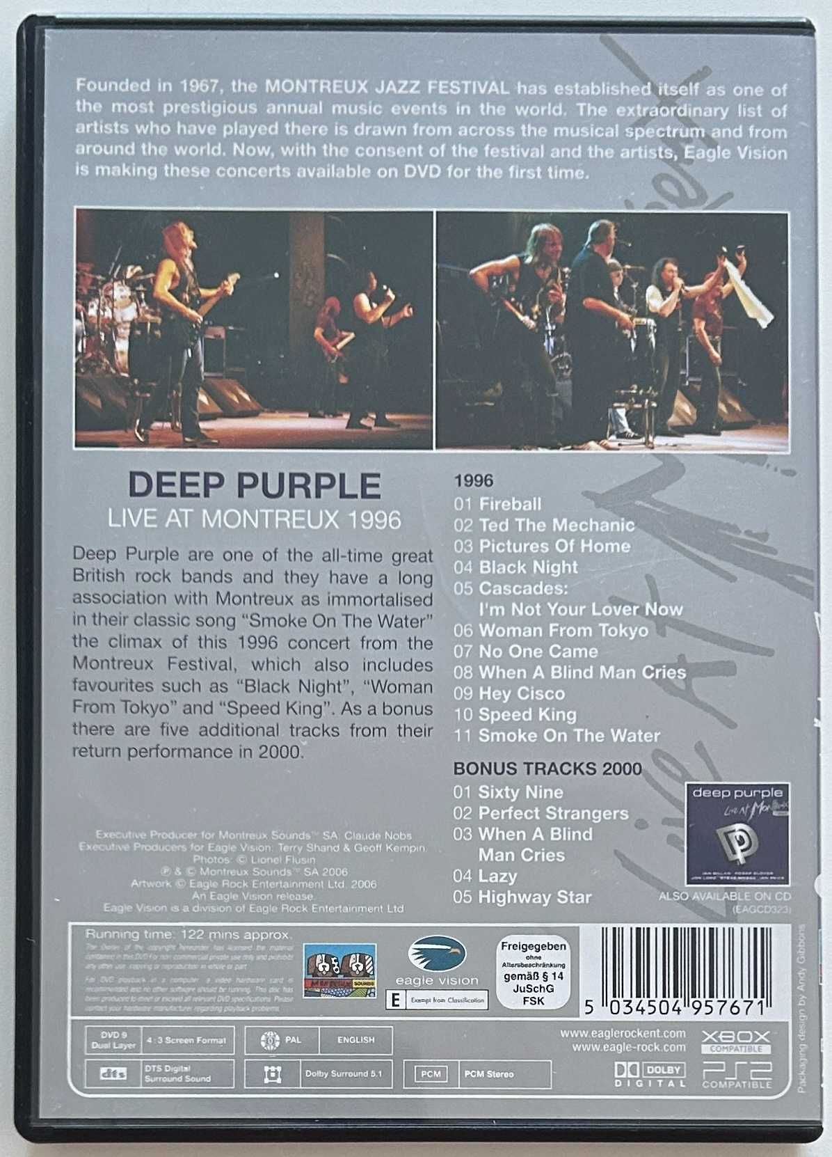 Deep Purple - Live at Montreux 1996 - DVD
