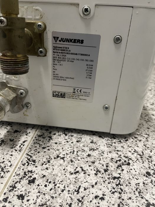 Esquentador Junkers WTD 15-4 AME Hydronext 5700s