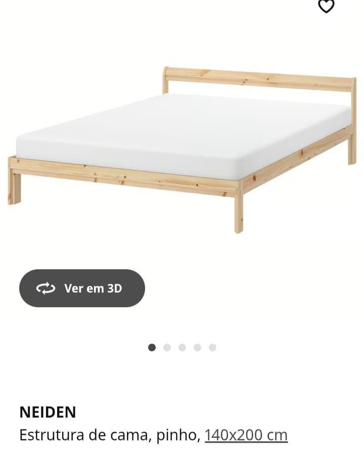 Cama Modelo NEIDEN 140x200cm