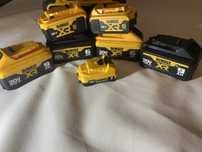 Akumulatory Dewalt 18/20v Nowe 5ah/6ah/9ah