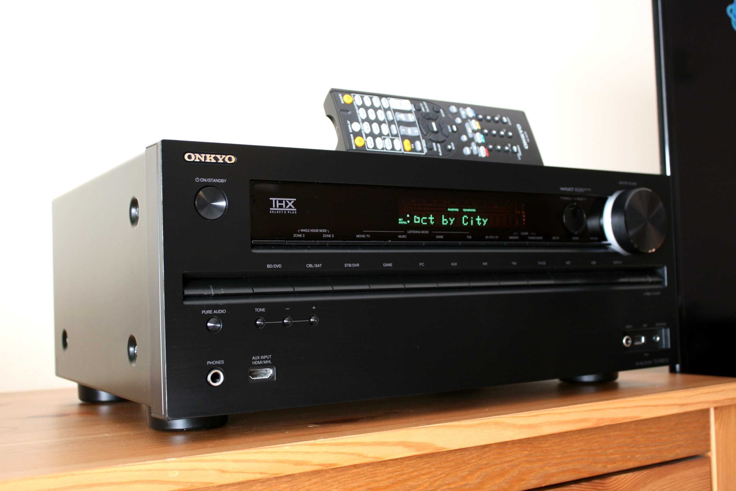 Mocny Amplituner Onkyo Tx NR 616  USB  wzmacniacz 165 watt kino domowe