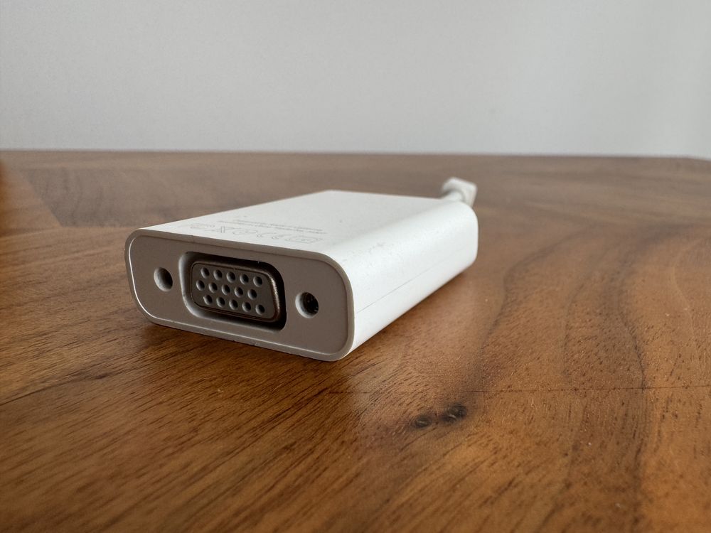 Oryginalny adapter/przejściówka Apple Mini DisplayPort – VGA