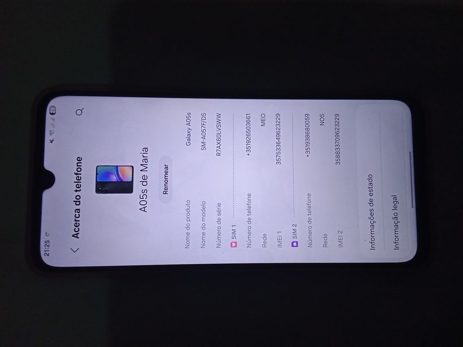 Samsung Galaxy A05s – 64 GB – Excelente Estado