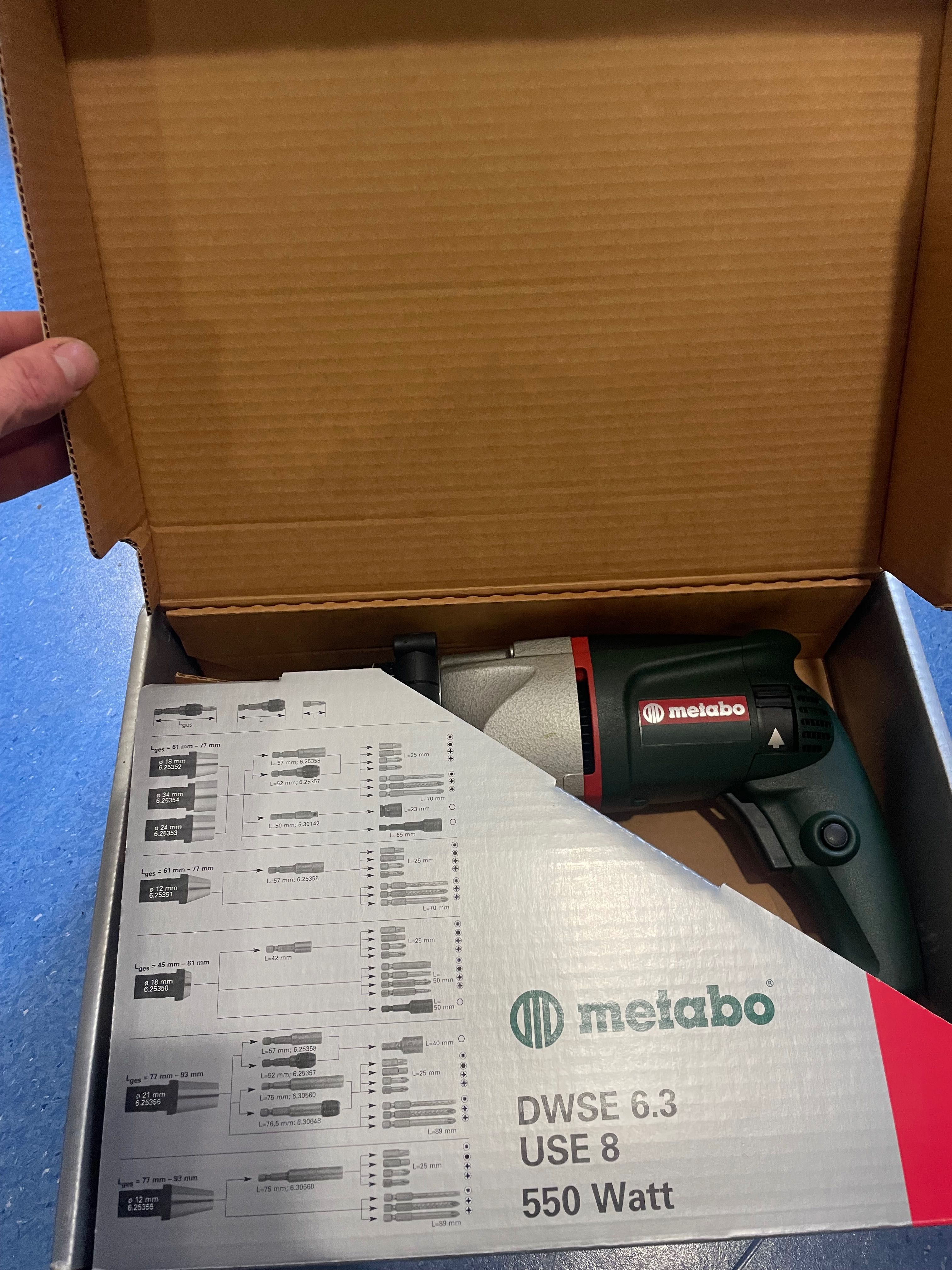Aparafusadora Metabo DWSE 6.3USE 8