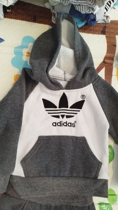 Ciepły zestaw dresowy niemowlęcy