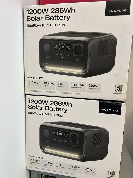 Зарядна станція EcoFlow RIVER 3 Plus   В НАЯВНОСТІ !