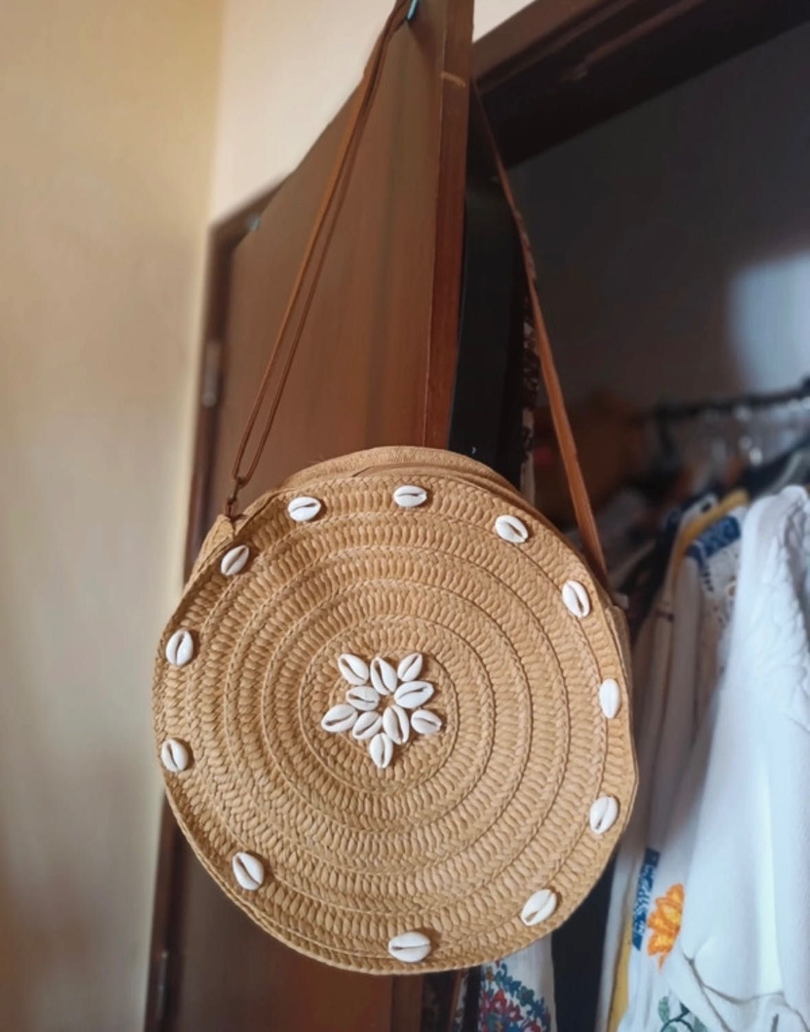 Mala de Verga com conchas