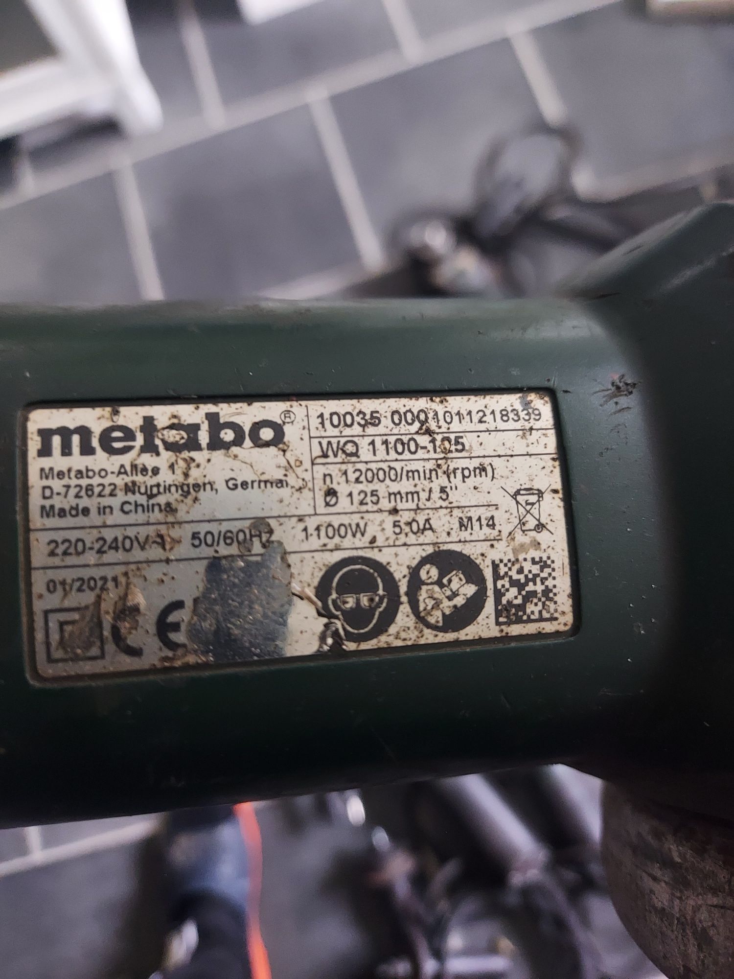 Metabo WEV-15 125Quick made in Germany