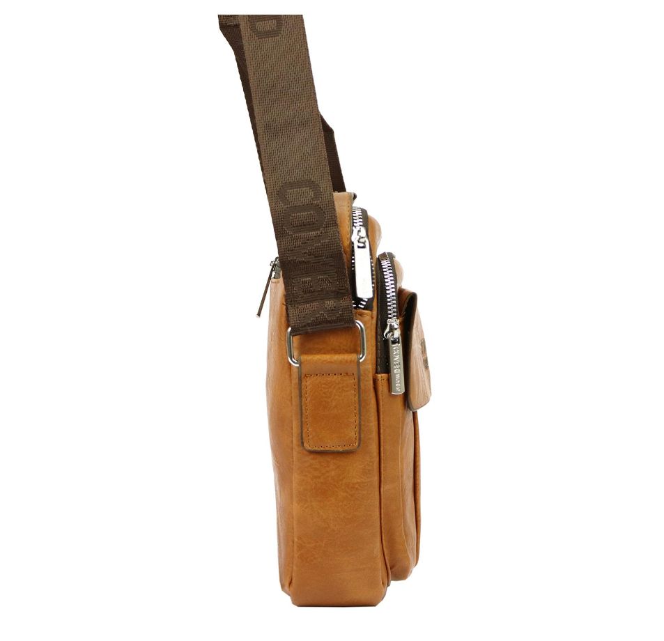 saszetka męska coveri world cw2159 camel