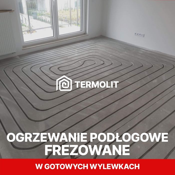 TERMOLIT Frezowanie pod ogrzewanie podłogowe frezowane - DOLNOŚLĄSKIE
