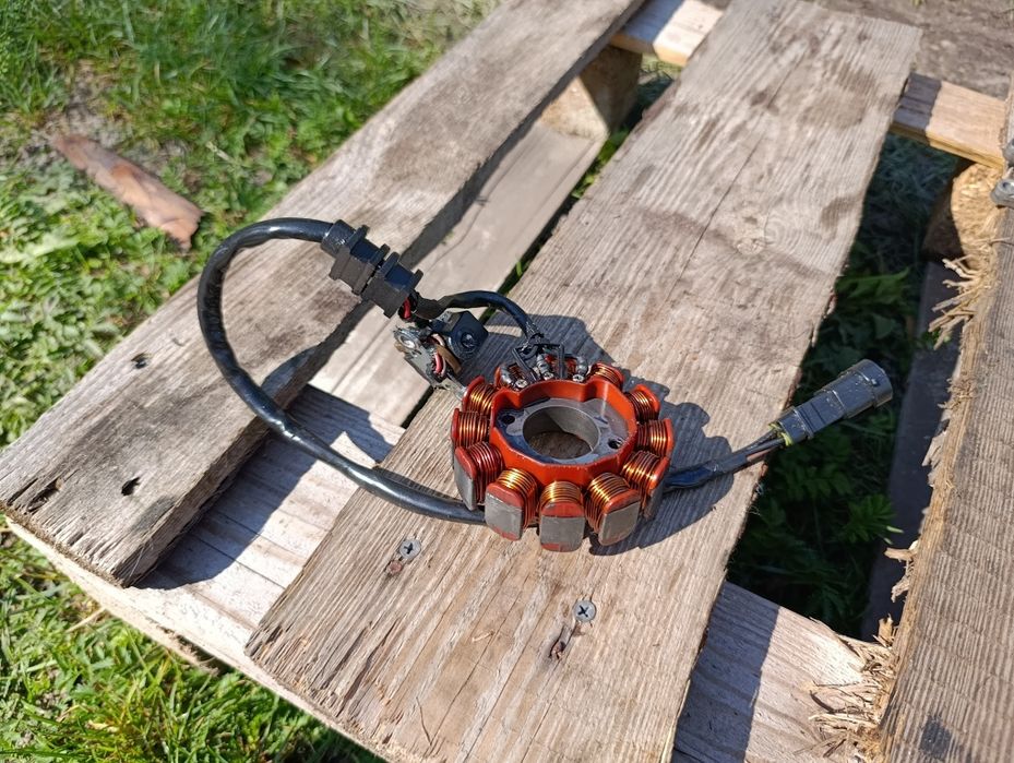 Stator Aprilia SX 125 18 – 21 r iskrownik zapłon czujnik prądnica A4