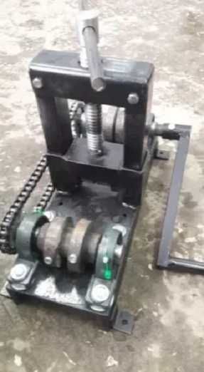 Трубогиб с закалеными валами профилегиб ручной до 50х50х2мм